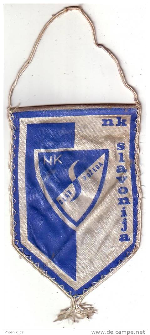 FOOTBALL / SOCCER - Yugoslavia / Croatia, Flag, Football Club Slavonija - Slavonska Požega - Bekleidung, Souvenirs Und Sonstige