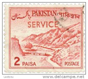 Pakistan Service 1963. ~ YT S 81. - 2 P. Passe De Khyber - Pakistan