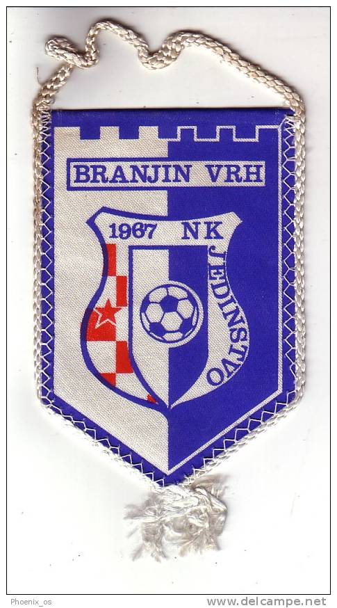 FOOTBALL / SOCCER - Yugoslavia / Croatia / Baranya / Baranja - Flag, Football Club Jedinstvo - Branjin Vrh - Apparel, Souvenirs & Other