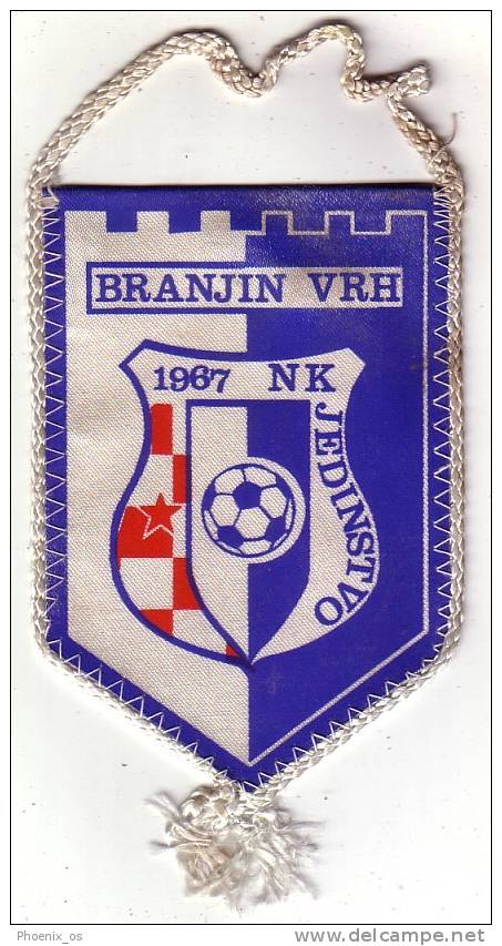 FOOTBALL / SOCCER - Yugoslavia / Croatia / Baranya / Baranja - Flag, Football Club Jedinstvo - Branjin Vrh - Uniformes Recordatorios & Misc