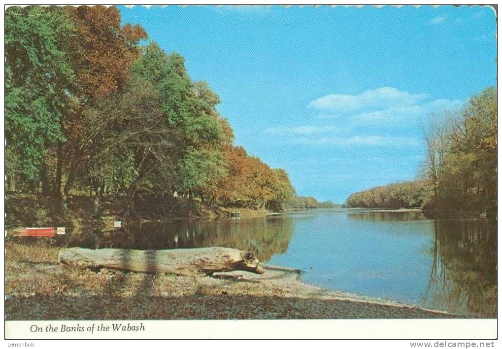 United States - On The Banks Of The Wabash - 1979 Used Postcard [P2270] - Otros & Sin Clasificación