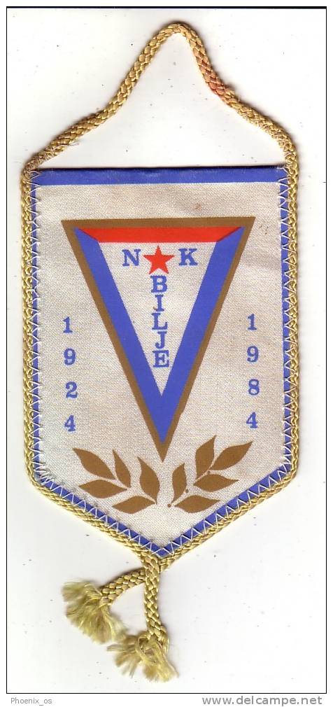 FOOTBALL / SOCCER - Yugoslavia / Croatia / Baranya / Baranja - Flag, Football Club Bilje - Bilje - Uniformes Recordatorios & Misc