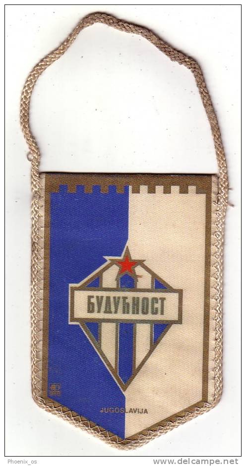 FOOTBALL / SOCCER - Yugoslavia / Montenegro - Flag, Football Club Budu&#269;nost - Titograd - Apparel, Souvenirs & Other