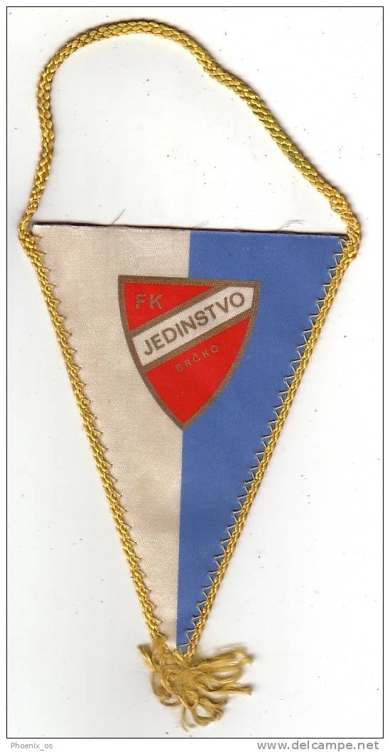 FOOTBALL / SOCCER - Yugoslavia / Bosnia And Herzegovina - Flag, Football Club Jedinstvo - Br&#269;ko - Uniformes Recordatorios & Misc