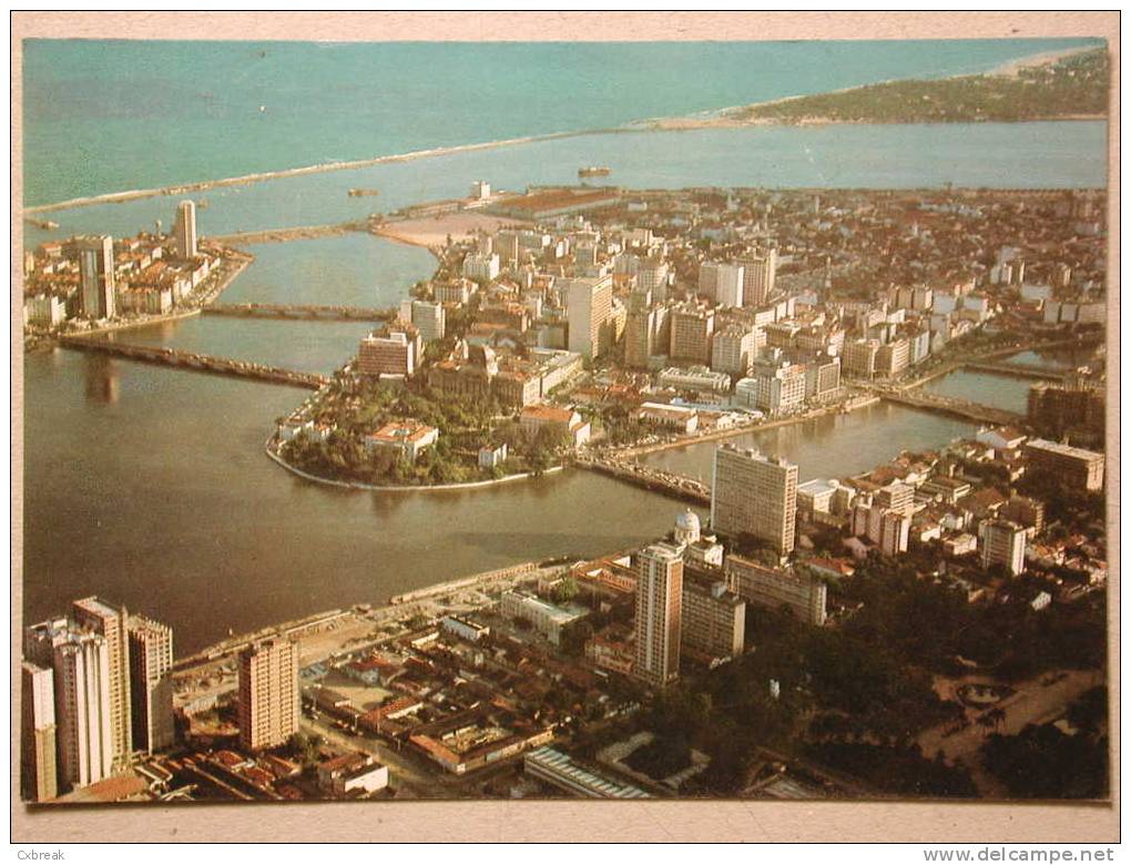 Recife, Vista Aérea, Brücke Bridge Pont - Recife