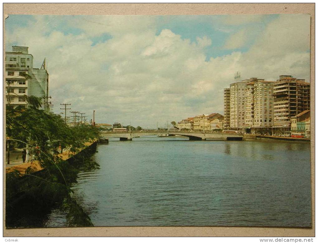 Recife, Rio Capibaribe, Brücke Bridge Pont - Recife