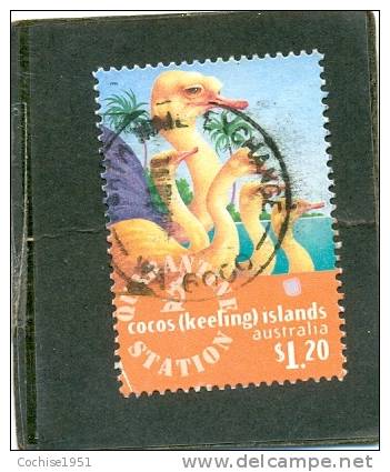 1996 COCOS ISLANDS Y & T N° 330 ( O ) $ 1.20 - Kokosinseln (Keeling Islands)