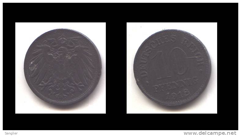 10 PFENNIG 1918 - 10 Pfennig