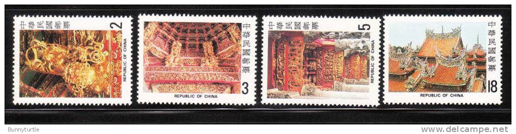 ROC China 1982 Tsu Shih Temple Architecture MNH - Nuovi