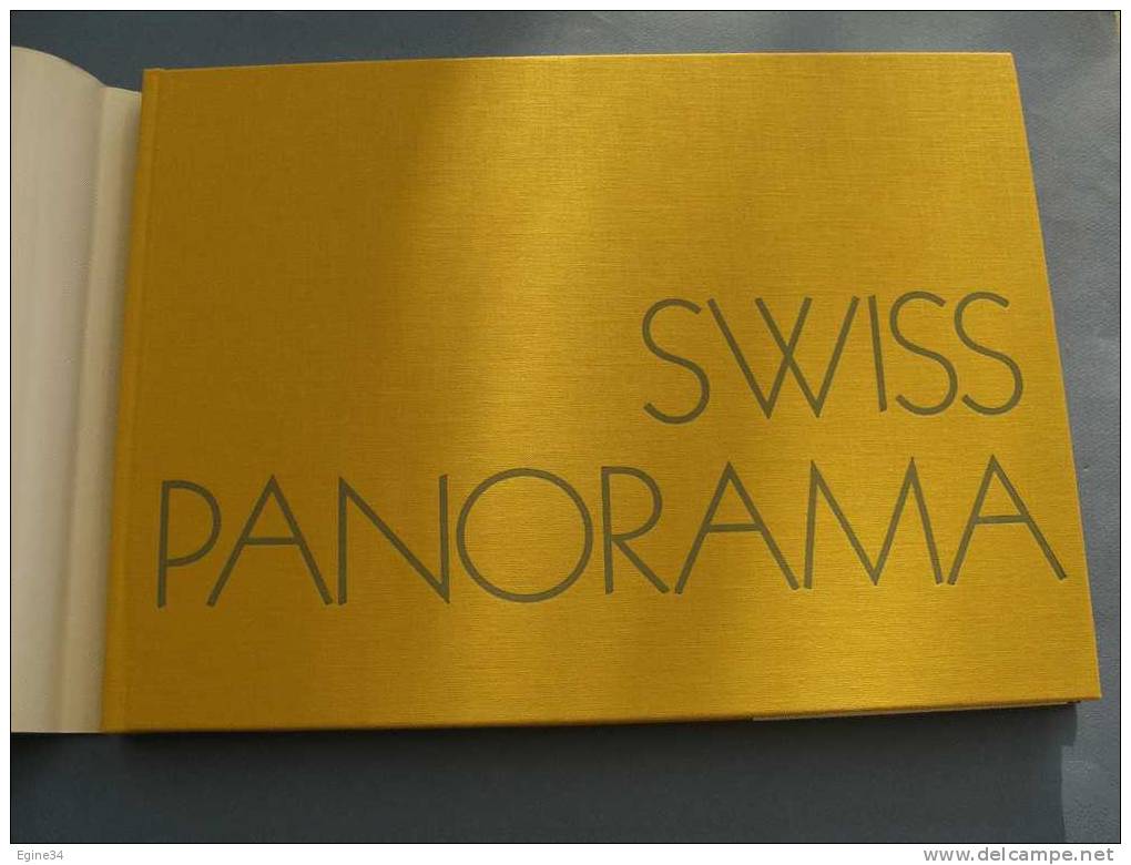 SUISSE - SWISS  PANORAMA  - Emil Schulthess - Emil Egli -  Vues Aériennes Panoramiques De 360o - Fotografie