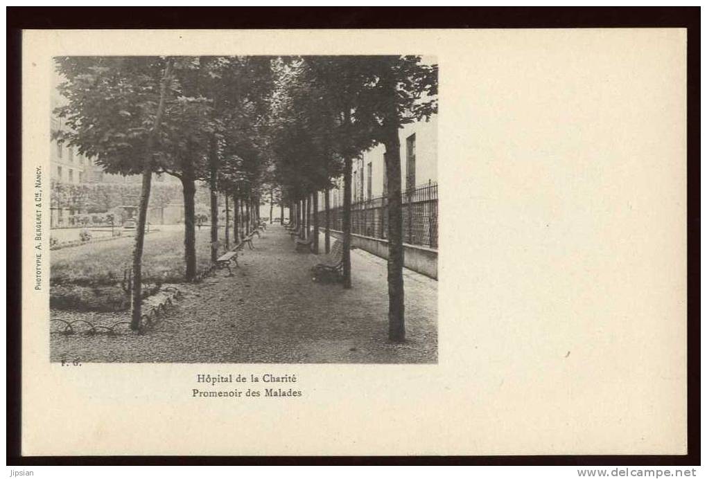 Cpa Du 75 Paris Hôpital De La Charité Promenoir Des Malades Std11 - Salute, Ospedali