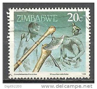 1 W Valeur Used, Oblitérée - ZIMBABWE * 1990 - N° 1219-30 - Zimbabwe (1980-...)