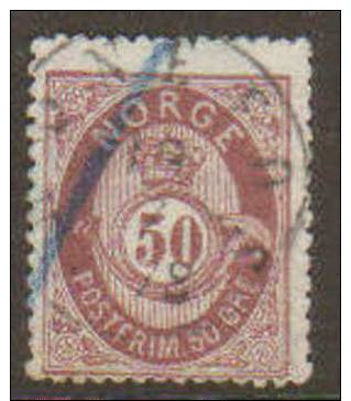 Norway Scott #30 Used - Used Stamps