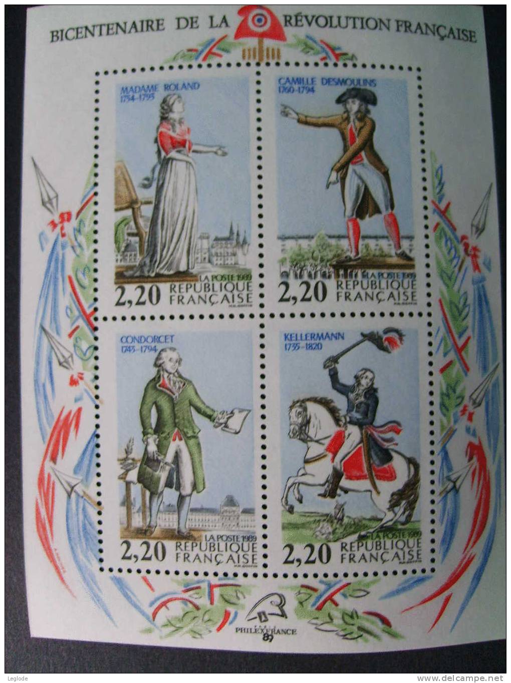 1989 ** - Année Complète + Triptyque 2576 Avec Vignette (53 Timbres Neufs) - 1980-1989