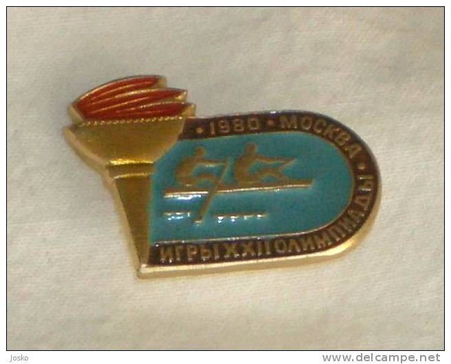 ROWING - Olympic Games 1980. Moscow ( Russia ) Aviron Row Rudersport Rudern Rudernd Ruder Remo Remare Canottaggio - Aviron