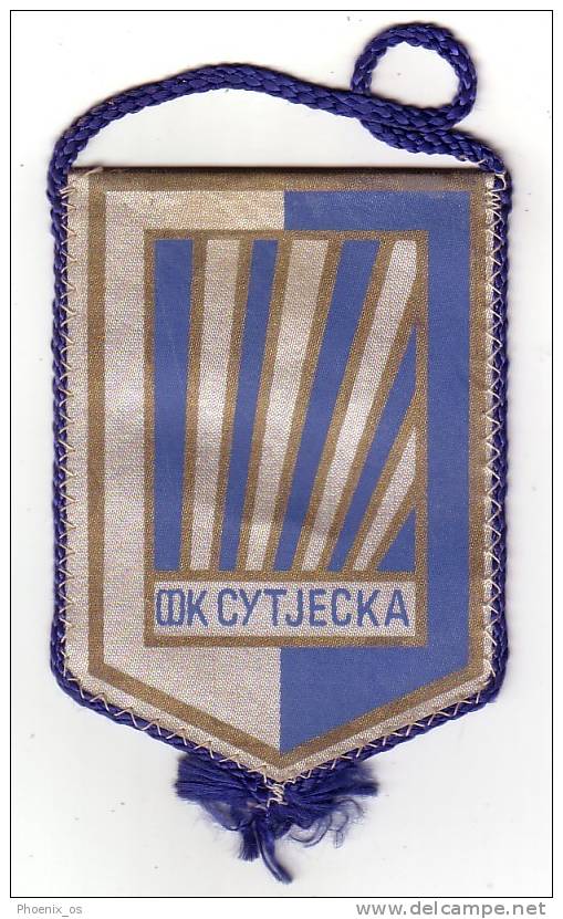 FOOTBALL / SOCCER - Yugoslavia / Montenegro - Flag, Football Club Sutjeska - Nikši&#263; - Apparel, Souvenirs & Other