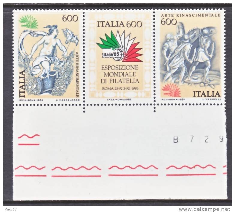Italy 1617a  **  STAMP EXPO. - 1981-90: Mint/hinged