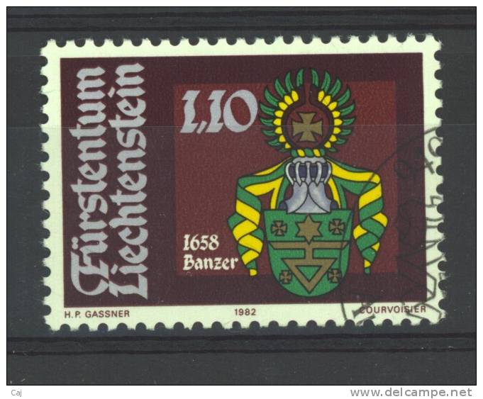 Liechtenstein  :  Yv  737  (o) - Used Stamps