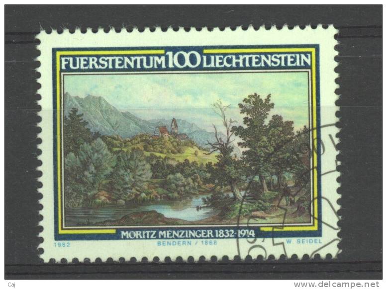 Liechtenstein  :  Yv  749  (o) - Used Stamps