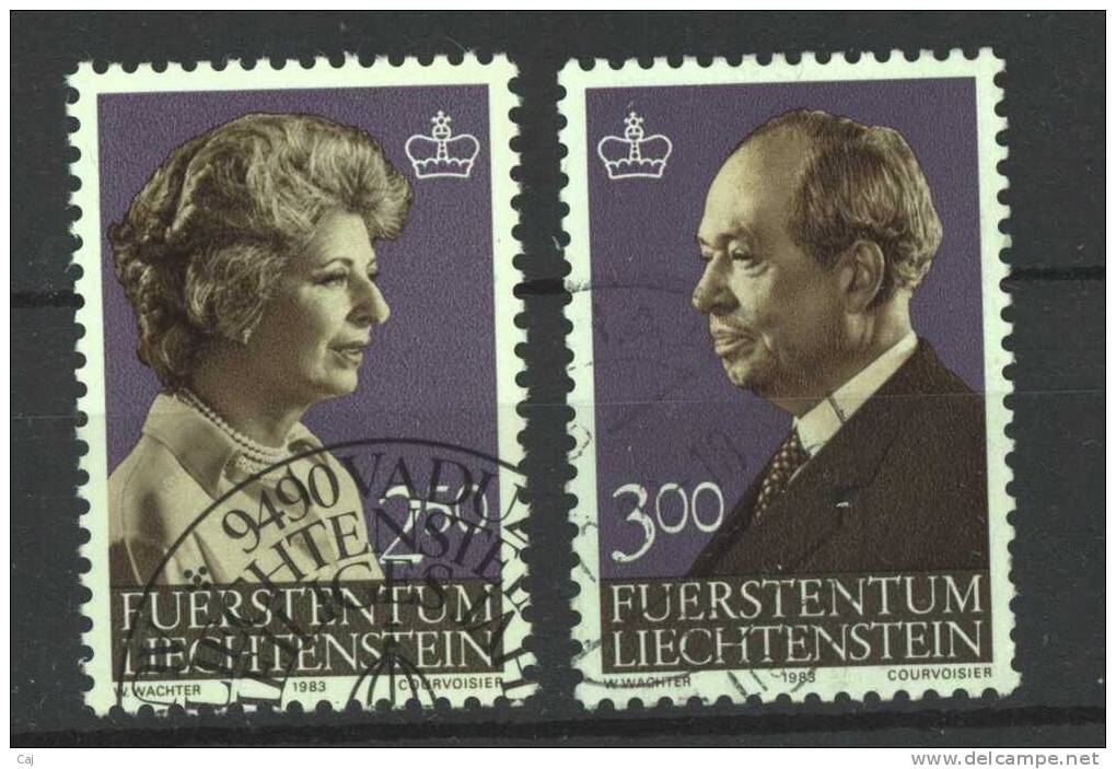Liechtenstein  :  Yv  769-70  (o) - Used Stamps