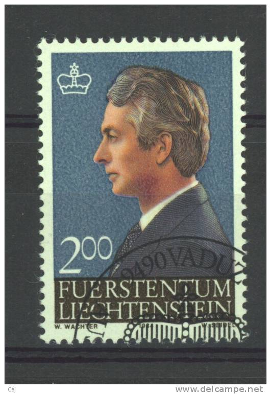 Liechtenstein  :  Yv  803  (o) - Gebraucht