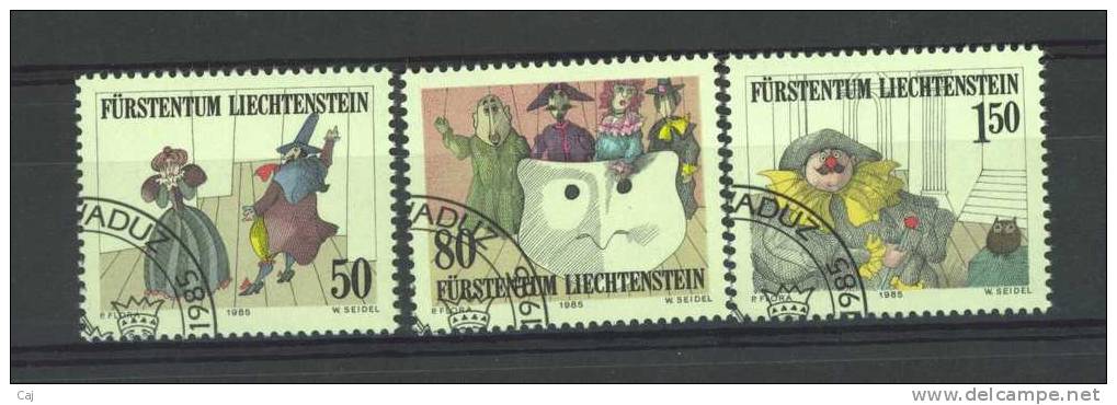 Liechtenstein  :  Yv  828-30  (o) - Used Stamps