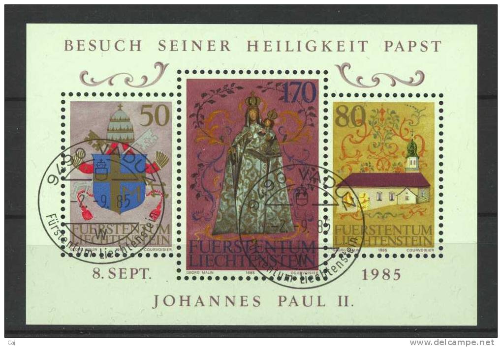 Liechtenstein  -  Blocs  :  Yv  15  (o) - Blocks & Sheetlets & Panes