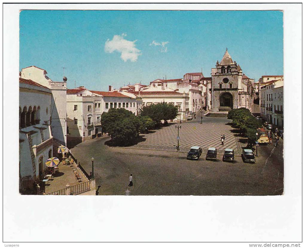 Portugal Cor 10735 – ELVAS - PRAÇA D. SANCHO II - Portalegre