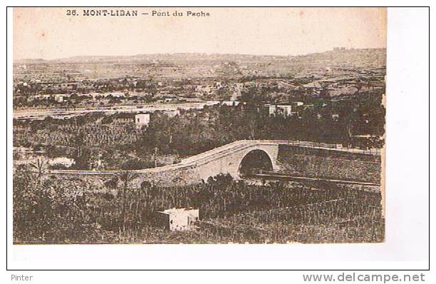 MONT LIBAN - Pont Du Pacha - Liban