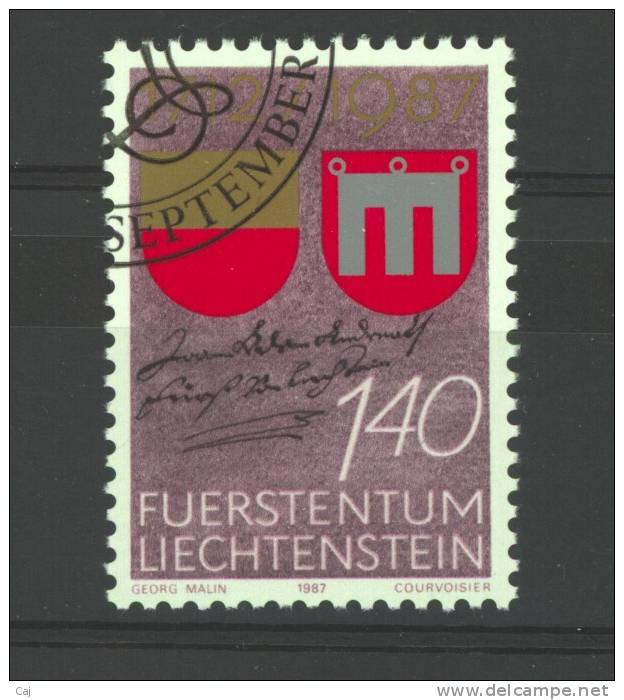 Liechtenstein  :  Yv  869  (o) - Used Stamps