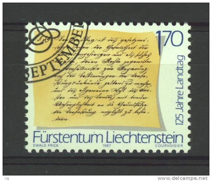 Liechtenstein  :  Yv  870  (o) - Gebraucht