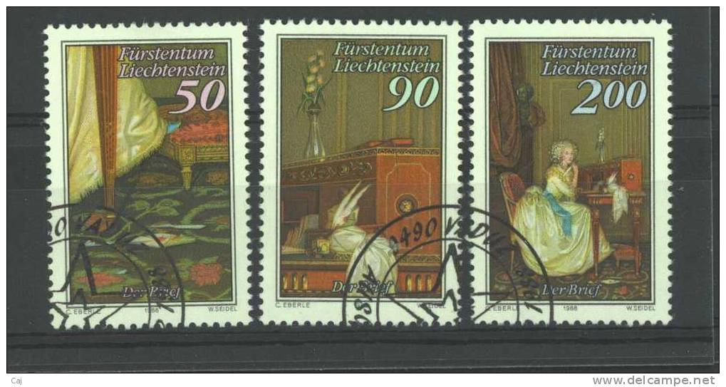 Liechtenstein  :  Yv  898-00  (o) - Used Stamps