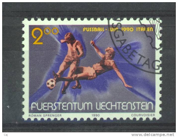 Liechtenstein  :  Yv  928  (o) - Gebraucht