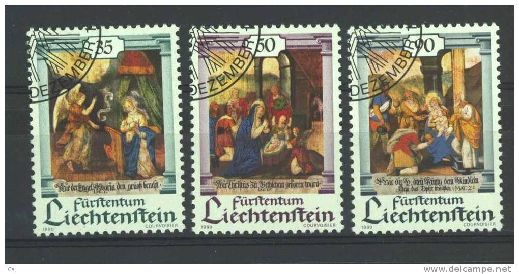 Liechtenstein  :  Yv  946-48  (o) - Gebraucht