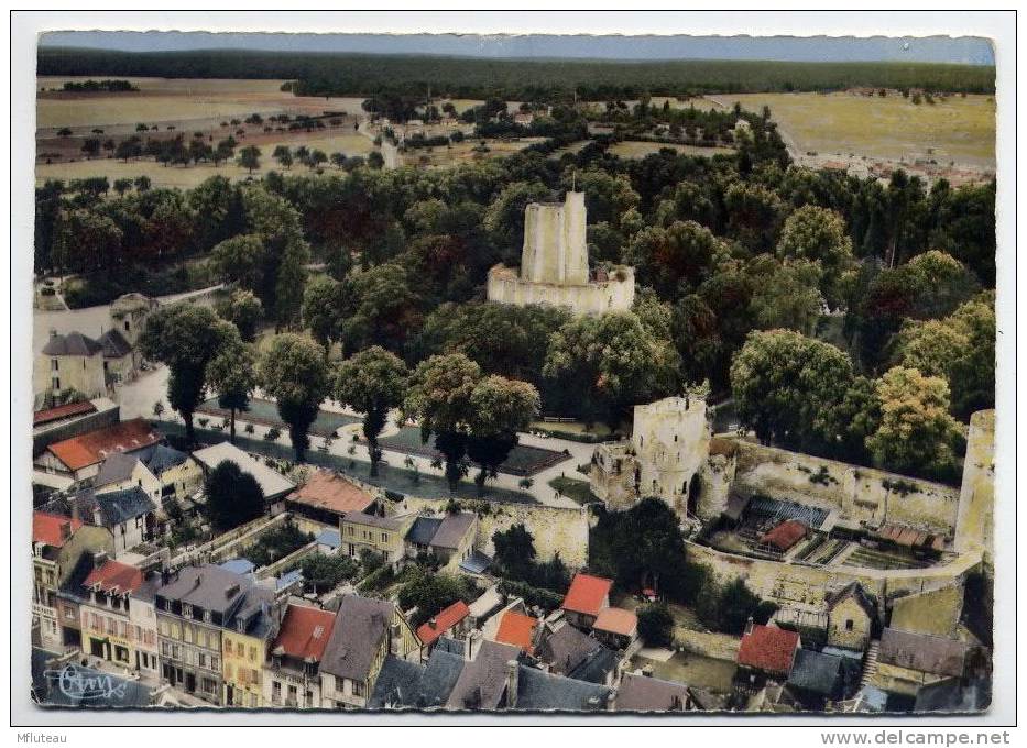 27*GISORS-Vue Aerienne Du Ch?au Des Jardins Et Des Remparts - Autres & Non Classés