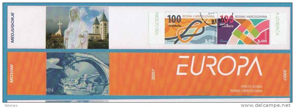 2007  EUROPA SCOUTISMO BOSNIA ERZEGOVINA MOSTAR MEDJUGORJE MADONNA USED - 2007