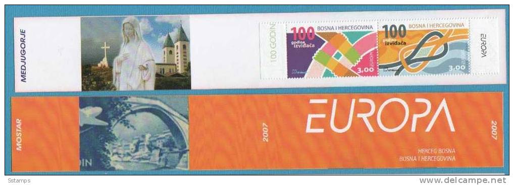 2007  EUROPA SCOUTISMO BOSNIA ERZEGOVINA MOSTAR MEDJUGORJE MADONNA NEVER HINGED - 2007