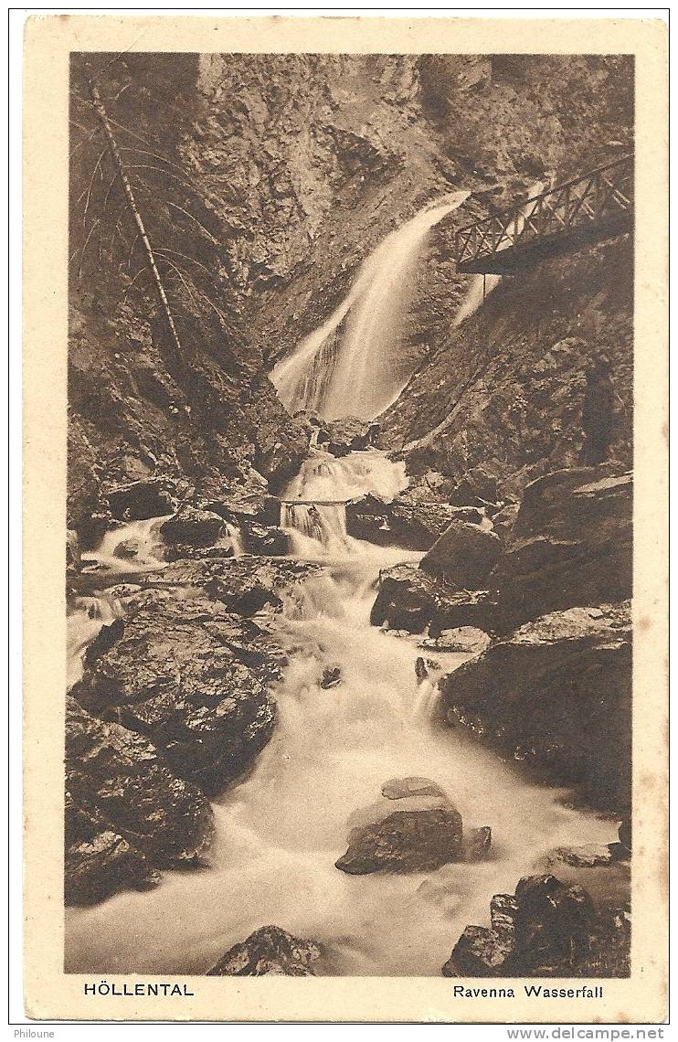 Höllental - Ravenna Wasserfall (cascade De Ravenne En Forêt Noire), Ref 1102-044 - Höllental