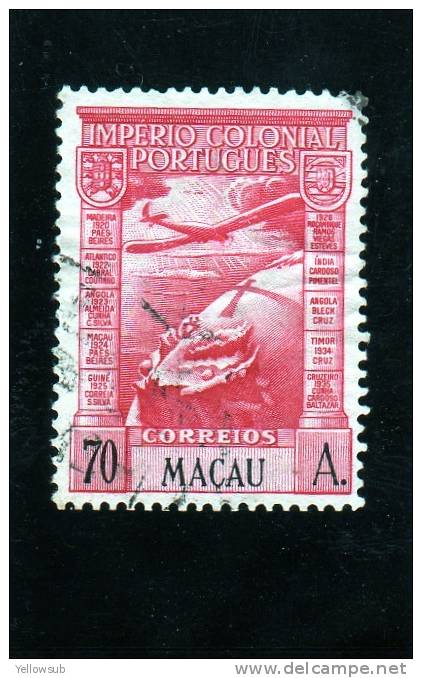 MACAO   POSTE AERIENNE N° 14 - Used Stamps