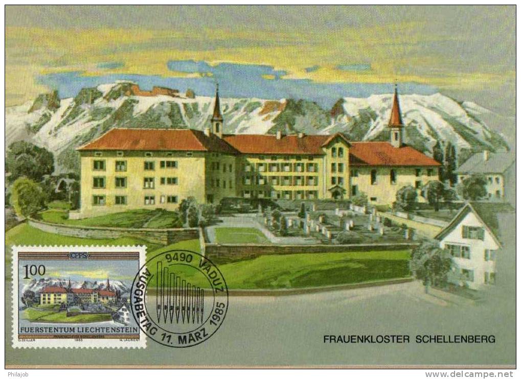 LIECHTENSTEIN 1984 : CM " COUVENT DE SCHELLENBERG " ( 53 ) + Prix Dégressif. - Maximum Cards