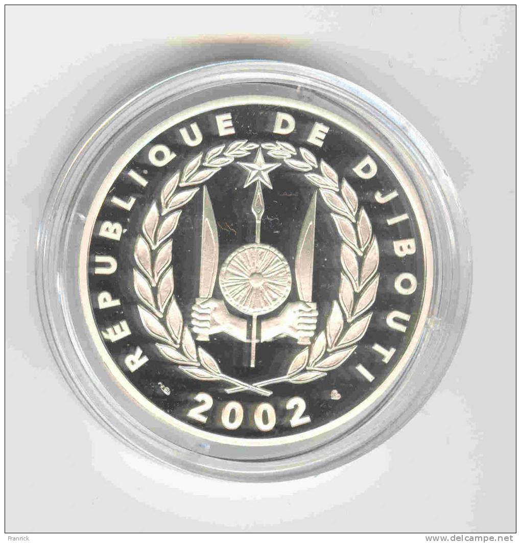 COIN/MUNZE 250 FRANCS DJIBOUTI  ARGENT B E 2002 DROMADAIRES -  POINCON EURO? - Djibouti