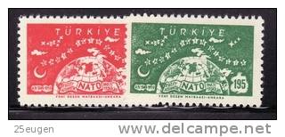 TURKEY 1959 NATO SET MNH - NATO