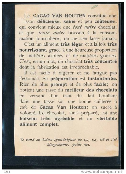 Chromo -- Cacao Van Houten -- Indes Neerlandaises -- Pres Macassar Vue De La Riviere Tello ( Ile Celebes ) - Van Houten