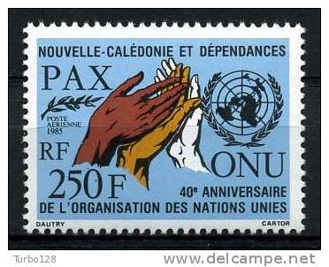 Nlle CALEDONIE 1985 PA N° 248 **  Neuf = MNH Superbe Cote 7.50 € ONU Mains De Races Différentes Emblème - Ongebruikt