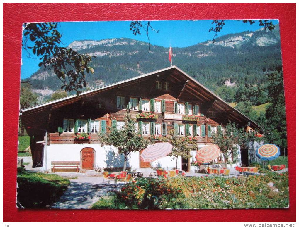 SUISSE - GASTHAUS TANNIER - WILER - INNERTKIRCHEN B O TEL ...... - Innertkirchen