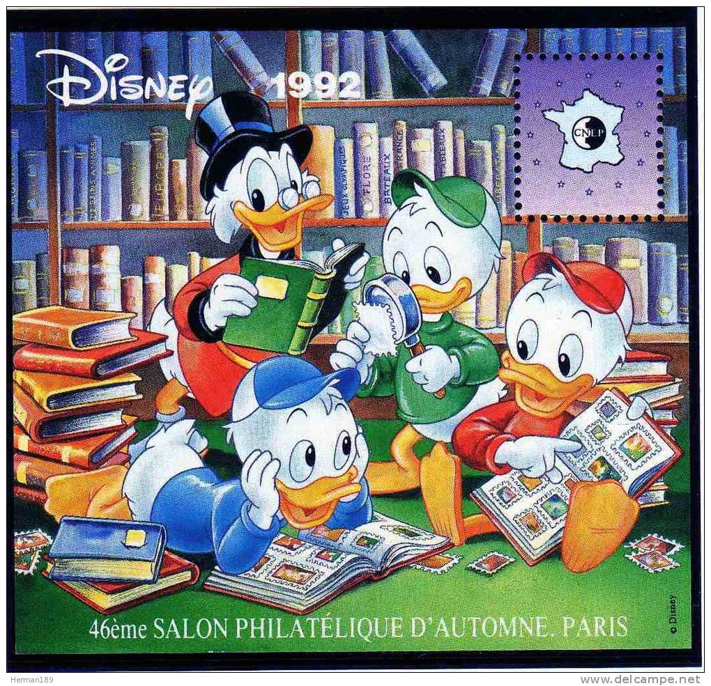 CNEP N° 16 NEUF ** LUXE - DISNEY 1992 - CNEP