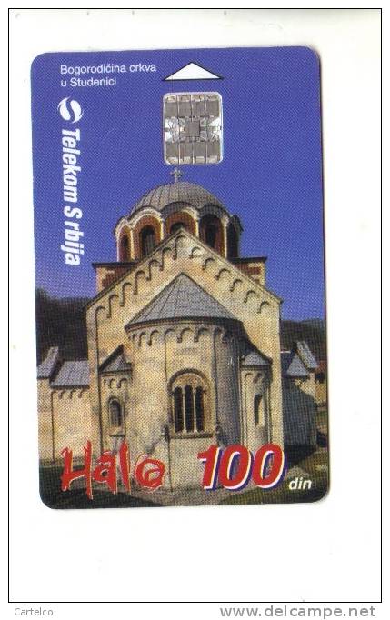 Serbia Used Chip Phonecard - Halo 100 Din - Yugoslavia