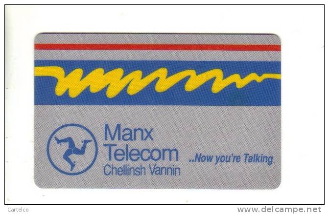 Man Island Used Chip Phonecard - Now You`re Talking - [ 6] Isle Of Man