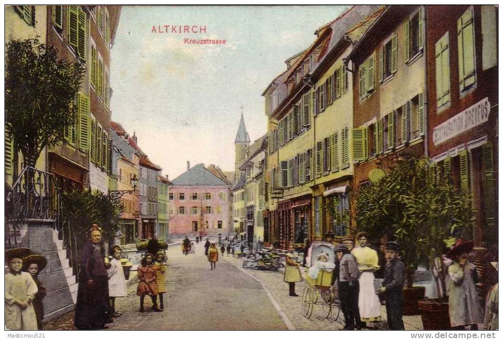 ALTKIRCH (Haut-Rhin) - Kreuzstrasse - Altkirch