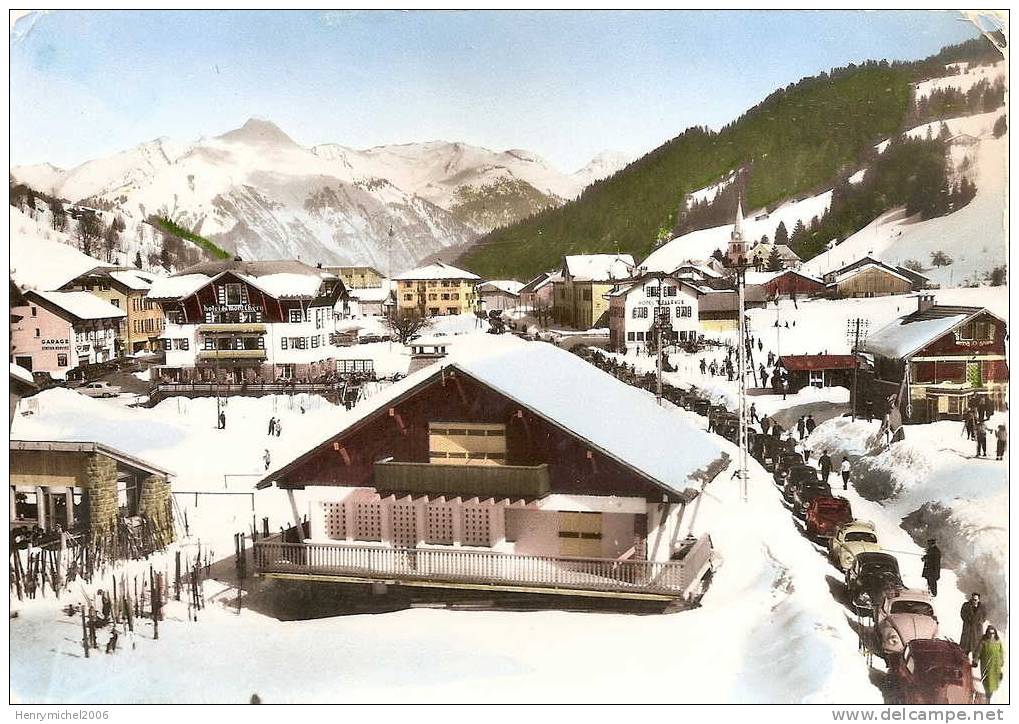 Haute Savoie -  Les Gets , Vue Générale Et Pointe Des Nanteaux En 1959 - Les Gets